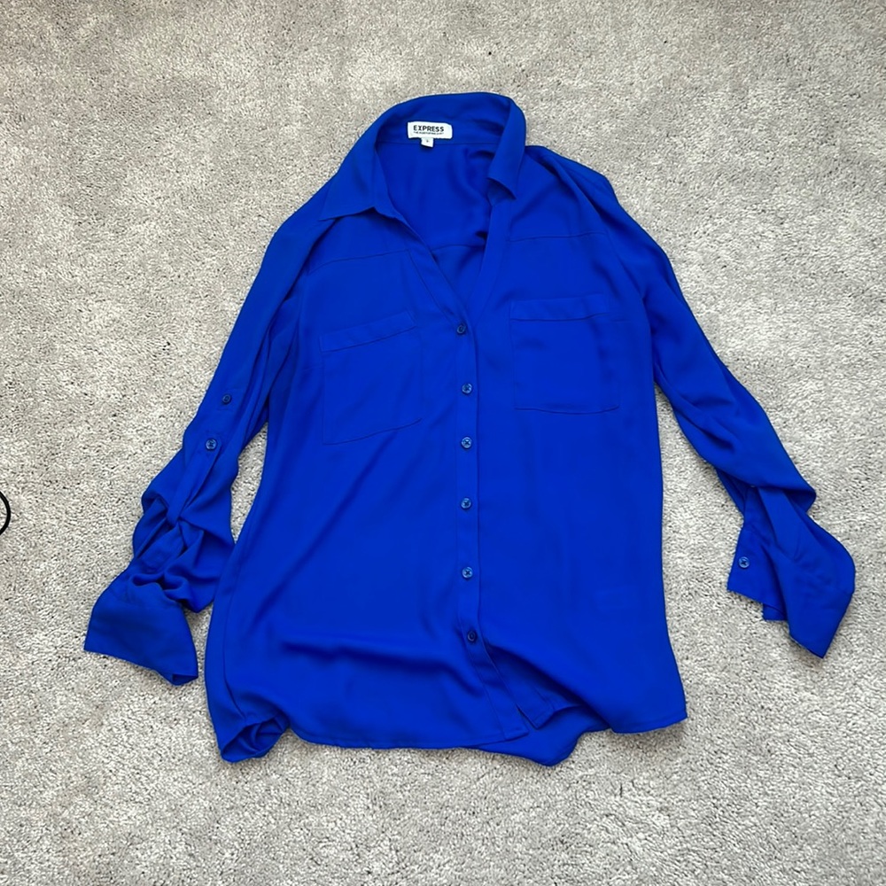 Blue Express Blouse -S